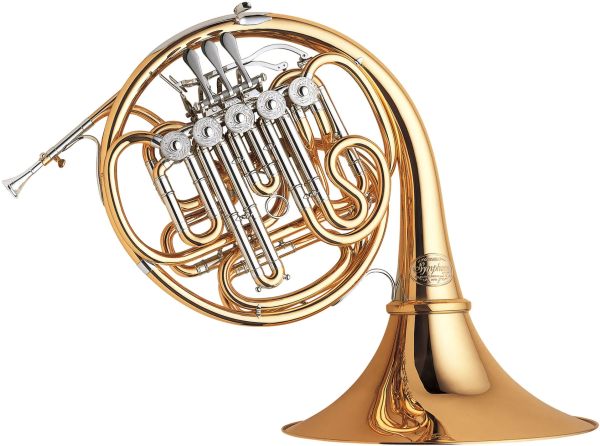 Валторна двойная дискантовая Bb/высокий F Yamaha YHR-882D Custom, стопорный вентиль А+, натуральный вентиль F, съемный раструб*