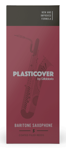 Трости для Баритон-саксофона D'Addario Plasticover № 2 filed, с пластиковым покрытием (5 шт.)