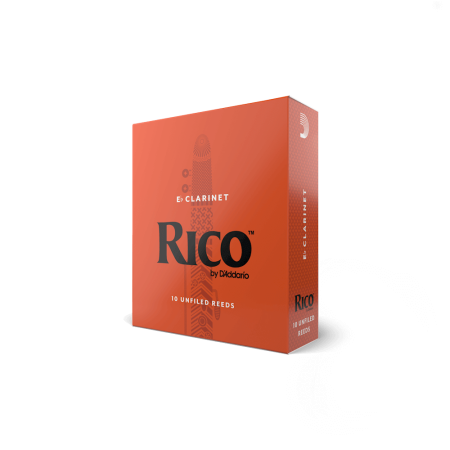 Трости для Кларнета-пикколо Eb D'Addario Rico № 3,5 unfiled (10 шт.)