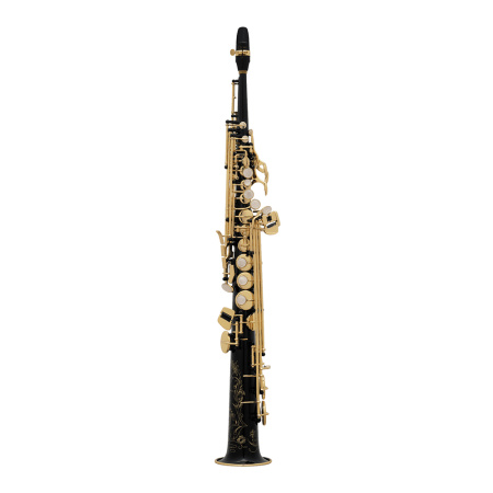 Сопрано-саксофон Selmer Super Action 80 Series II NG GO, профессиональный, черный лак