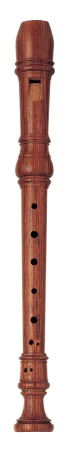 Блок-флейта сопрано Yamaha YRS-64, барочная система, палисандр Rosewood