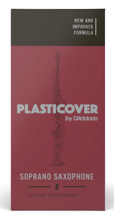 Трости для Сопрано-саксофона D'Addario Plasticover № 3,5 filed, с пластиковым покрытием (5 шт.)
