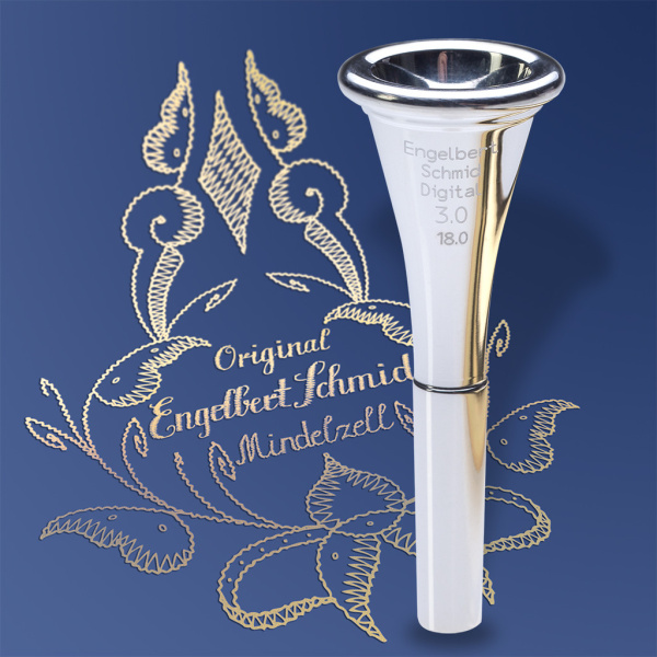 Мундштук для Валторны Engelbert Schmid Digital № 3,0 диаметр 18 мм