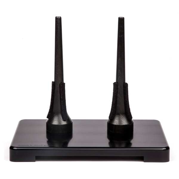 Стойка для двух Английских рожков Reeds 'n Stuff, алюминий, черная