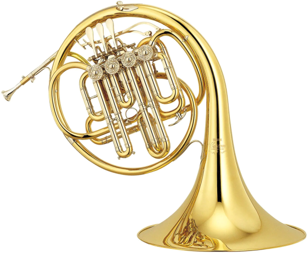 Валторна двойная дискантовая Bb/высокий F Yamaha YHR-881D Custom, стопорный вентиль А+, съемный раструб*