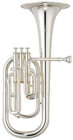 Альт-горн Yamaha YAH-203S, стандартный, серебряное покрытие