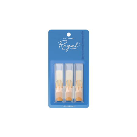 Трости для Кларнета Bb D'Addario Royal № 3 filed  (3 шт.)