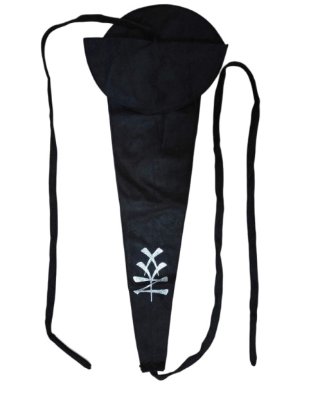 Салфетка для внутренней протирки Саксофона Доценко и Ко. XYZ, микрофибра, черная