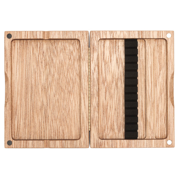 Футляр для тростей Гобоя Reeds 'n Stuff, на 12 тростей, с магнитным замком, махагон